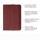 [U] By Uag Mouve Laptop/Tablet Sleeve For 13" Devices, Compatible With Macbook Air 13" M4 2025, Ipad Air 13" M3 2025, Ipad Pro 13" M4 2025, Padded Protective Carrying Case Snug Tailor Fit, Aubergine