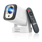 Mini Projector with Wifi and Bluetooth, 260 Ansi Portable Projector Native 1080P Moive Projector , Auto Keystone, 5W Speaker, 4K Support Home Thearter