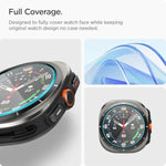 Spigen Tempered Glass Screen Protector [GlasTR EZ FIT] designed for Galaxy Watch Ultra - 2 Pack