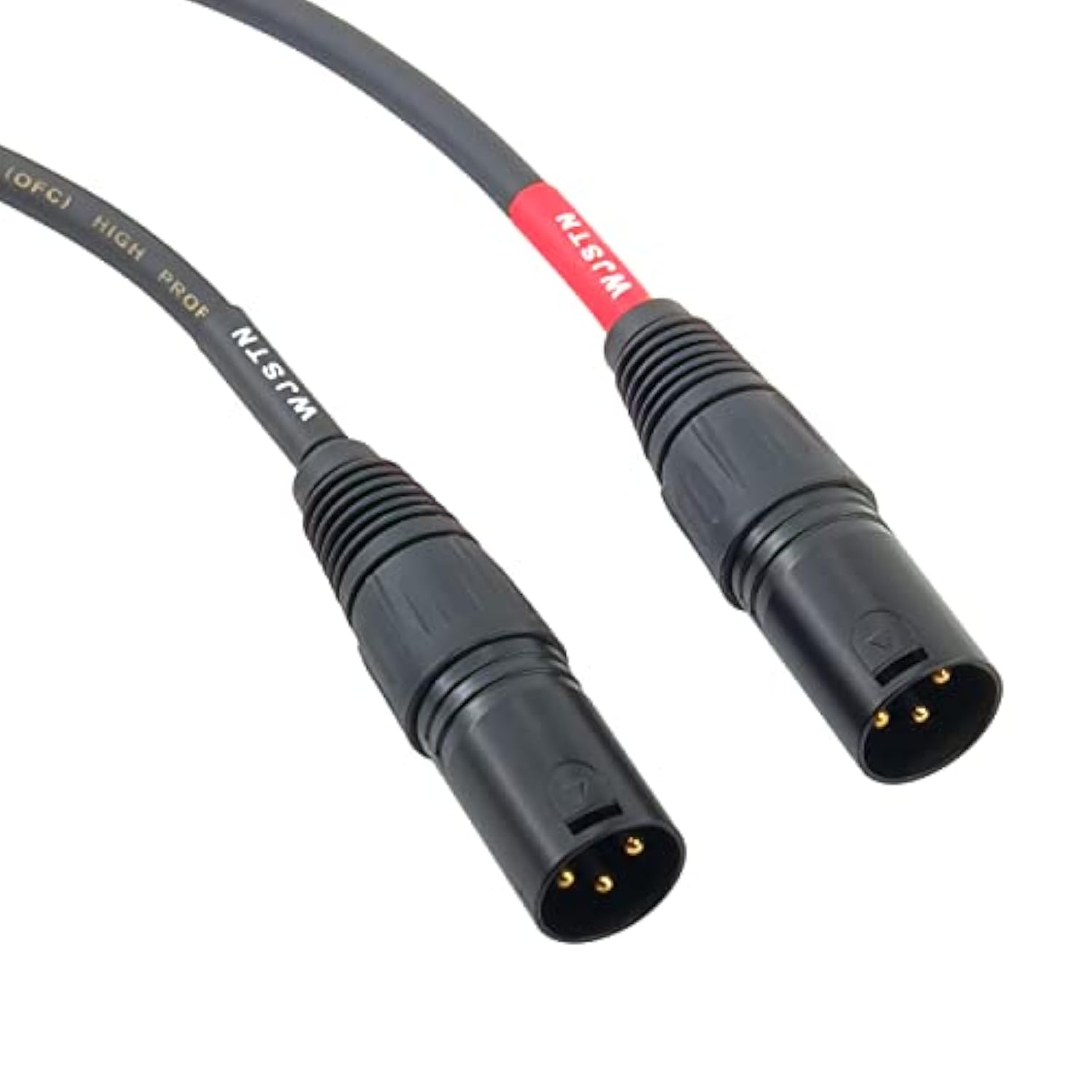 Rca To Xlr Cable, Xlr Male To Rca Male Audio Adapter Cable, 4N Ofc 20Awg Shielded Twisted Pair Oxygen-Free Copper Braid Conductors, 2Pack (8 Inches)
