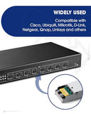 1.25G Sfp 1000Base-Sx, 850Nm Mmf, Up To 550 Meters, Lc Multi Mode 1G Fiber Transceiver Modular For Cisco, Meraki, Ubiquiti Unifi, Mikrotik, Intel, Netgear, D-Link, Qnap, Linksys And More