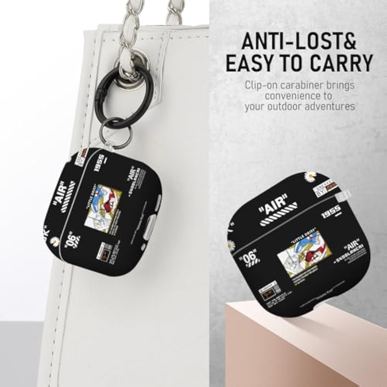 For Apple Airpods 4Th Generation Case Cover(2024), Protective Tpu Soft Cases Cover Rugged For Airpods 4Th Generation Case With Lanyard & Keychain For Women Men?Sneakers