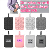 Reusable Compact Silicone Mouse Pouch For Laptop, Mouse Holder For Wireless Mouse, Mouse Sleeve For Laptop With Strong Suction For Ipad/Macbook Use (Black)