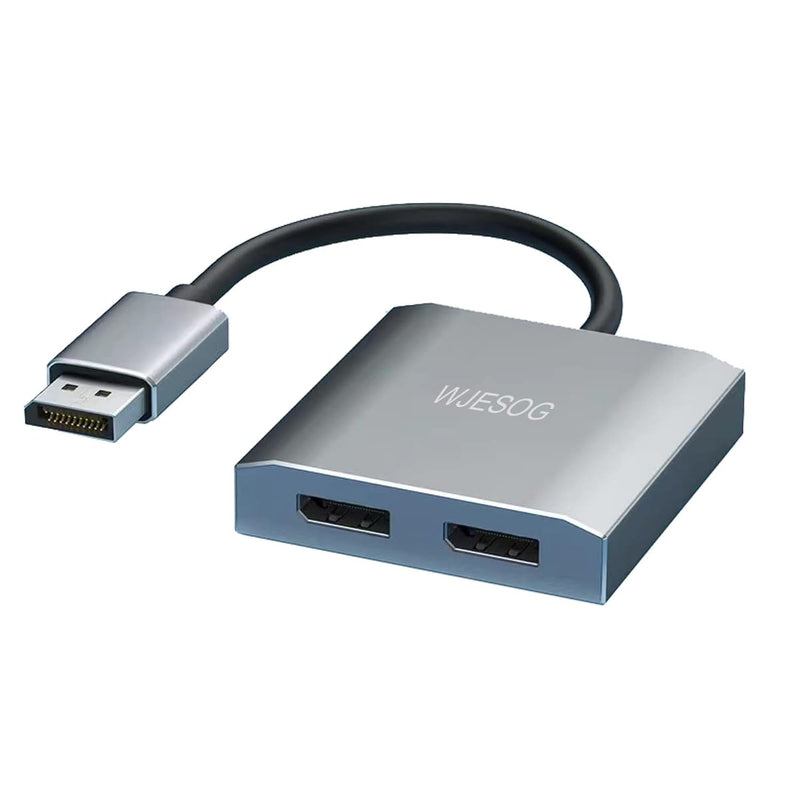 Displayport To Dual Displayport Splitter Dual 4K@60Hz Resolution,Dp To 2 Displ