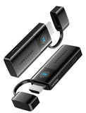 Mini Wireless HDMI Transmitter and Receiver 165FT/50M,4K Decode 1080P@60Hz Ultra HD Video Output, Plug&Play 5G for Video and Audio to Monitor from