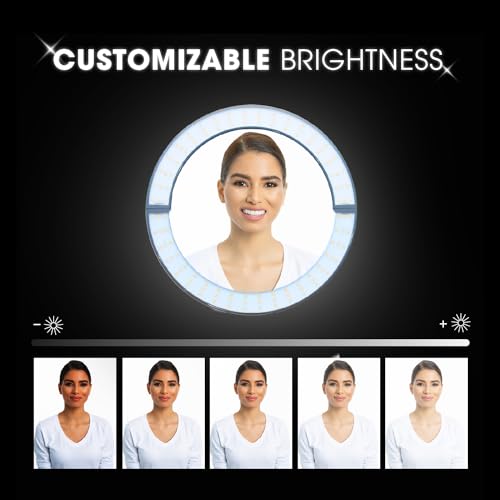 Sunrise ECO Plus Pro Kit - Portable & Foldable LED Ring Light: Selfie Light & Content Creator Kit