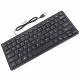 K1000 Portable Mini Keyboard, Usb Wired & Multimedia Kaypad, Compact Lapaccessories, Computer Parts