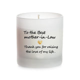 Mother Of The Groom Candle Gifts, Wedding Gift For Mother In Law, Mother In Law Gifts From Daughter In Law, Mother Of The Groom Gifts From Bride, Future Best Mother In Law Gifts For Birthday Wedding