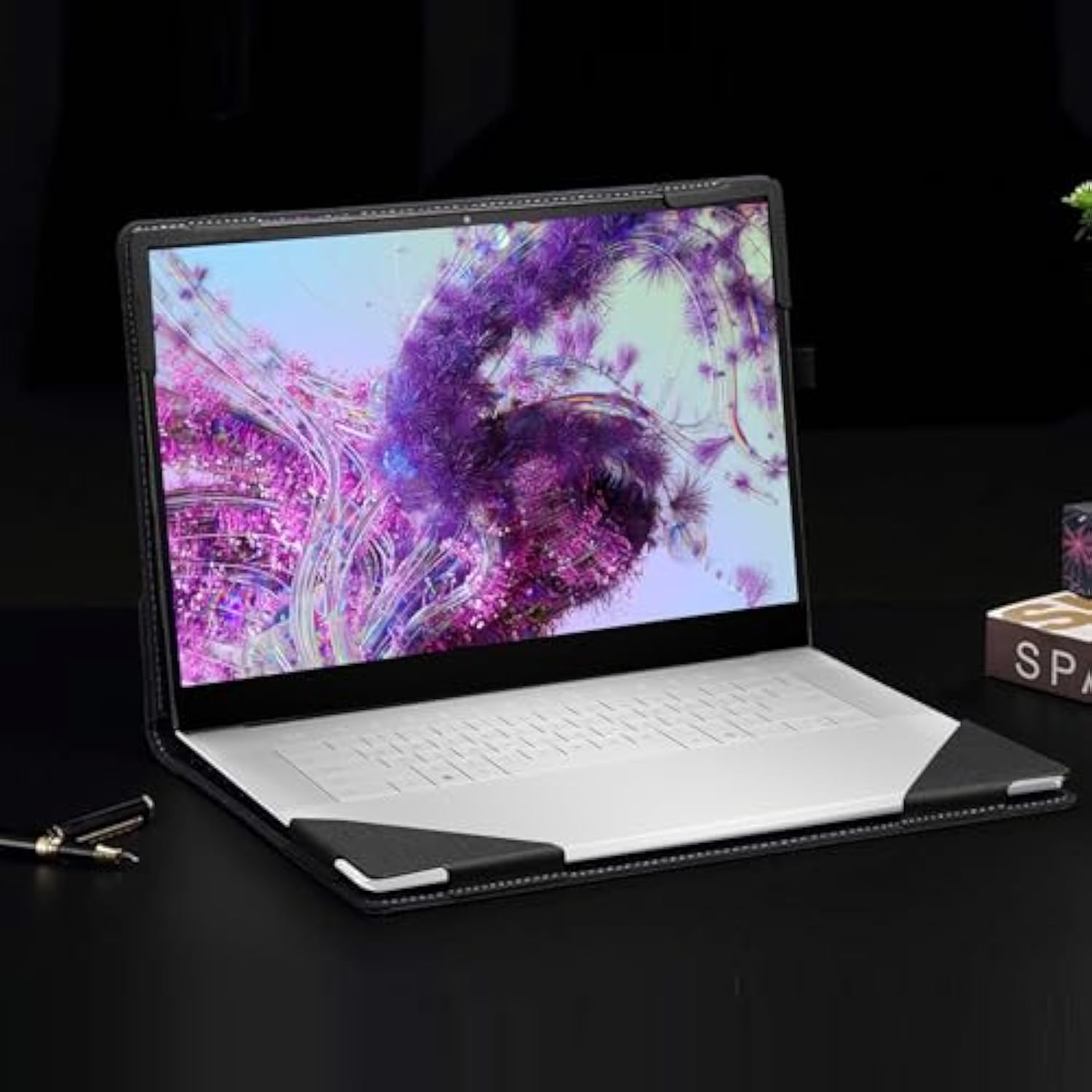 Laptop Case For Dell 2024 Xps 16 9640 Laptop 16.3 Inch Laptop Computer Notebook Sleeve Detachable Shell (Dark Gray)