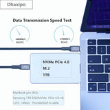 Usb 4 For Thunderbolt 4 Cable 4Ft [2 Pack], 40 Gbps Data Transfer With 240W And 4K@144Hz 5K@ 60Hz Or 8K@30Hz,Compatible With Thunderbolt 4/3 Cable And Usb C,Fit For Laptop,Docking,Monitor.