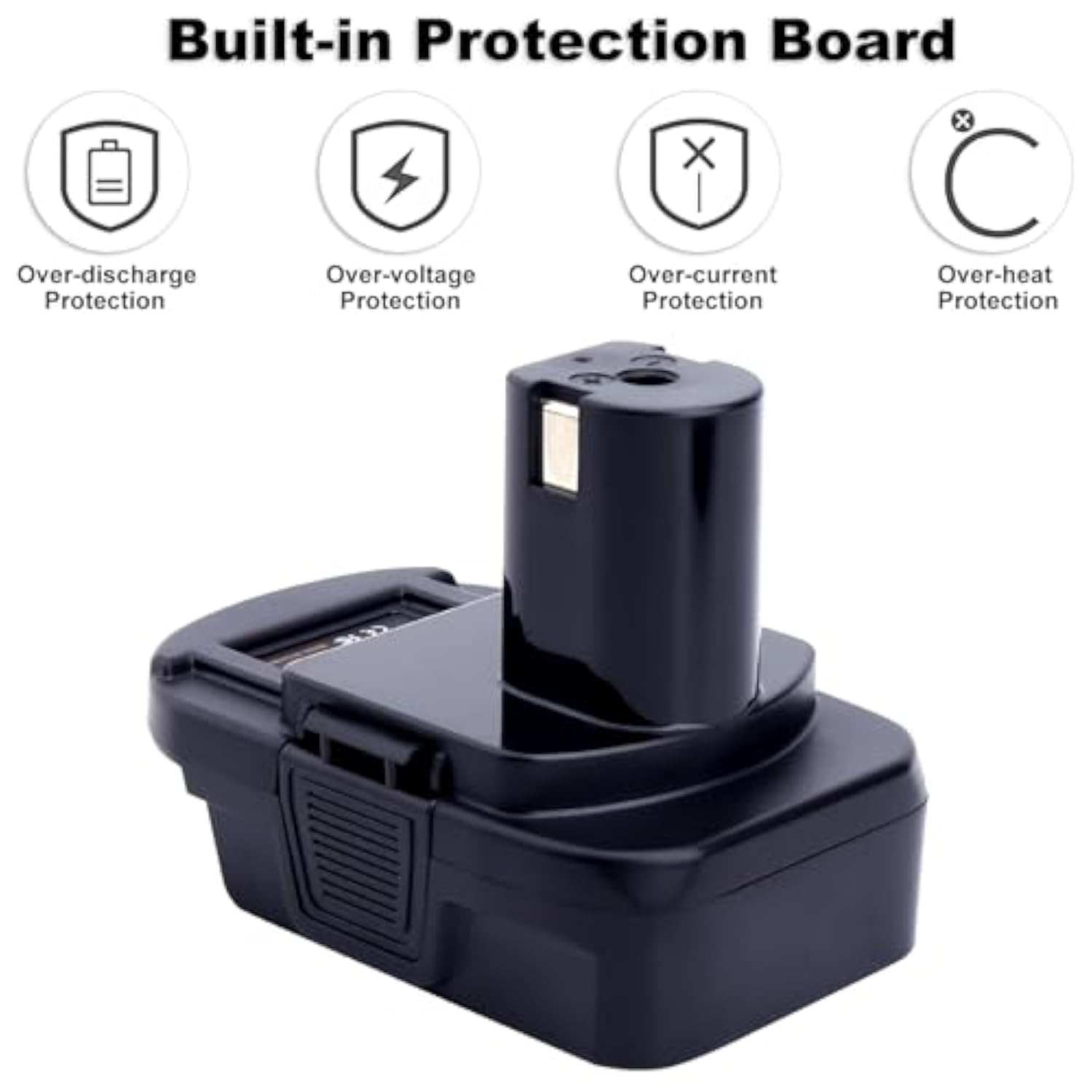 Adapter to Use Dewalt 20V or Milwaukee M18 Batteries with Ryobi 18V One+ Tools