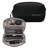 Carrying Bag For Dji Osmo 360 Camera Pocket 3 Action 5 Pro Electronic Organizer Travel Accessory Tech Pouch, Portable Carry Case For Accessories Charger, Adapter, Cables, Power Bank