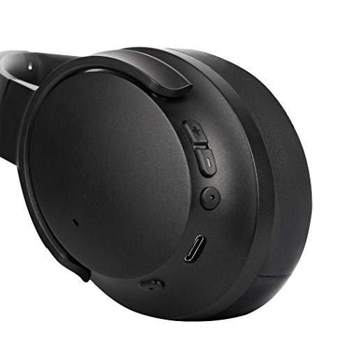 Krave HD HP7850HD Bluetooth Headphones, Wireless Headphones, Over-Ear Headphones, CVC 8 Noise Cancelling, 40-Hour Playtime, Type C Fast Charging,