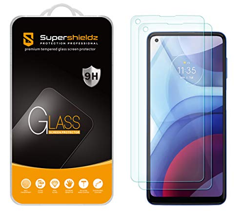 (2 Pack) Designed for Motorola Moto G Power (2021) [Not Fit for 2020 Version] Tempered Glass Screen Protector, Anti Scratch, Bubble Free