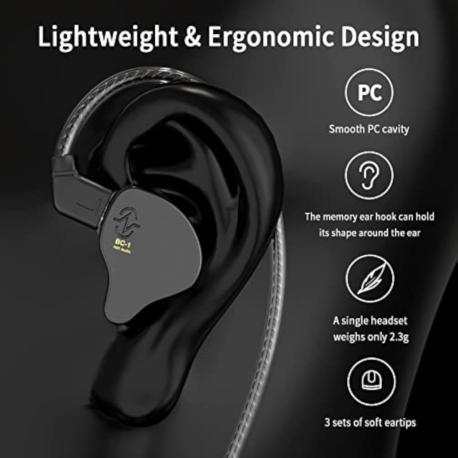 Ccz Melody In-Ear Monitors Earphones Headphones Wired Earbuds Without Micropho