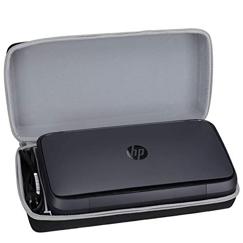 Case Compatible With Hp Officejet 250 Wireless Mobile Printer Scanner Cz992A, Portable Storage Bag For Accessories (Black)
