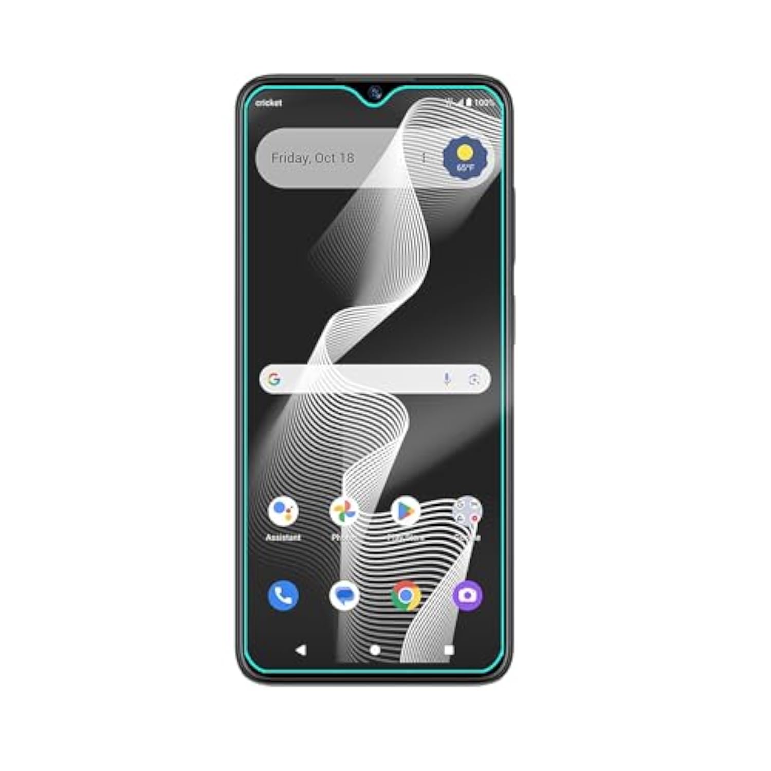 Screen Protector Compatible With Cricket Debut S3 [Tempered Glass] [3-Pack] [Japan Glass With 9H Hardness]