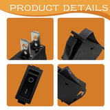 Hy35C 2-Pins Push Button Switch Ac 125/250V 16/12/10A On/Off Rocker Switch Suitable For Household Devices