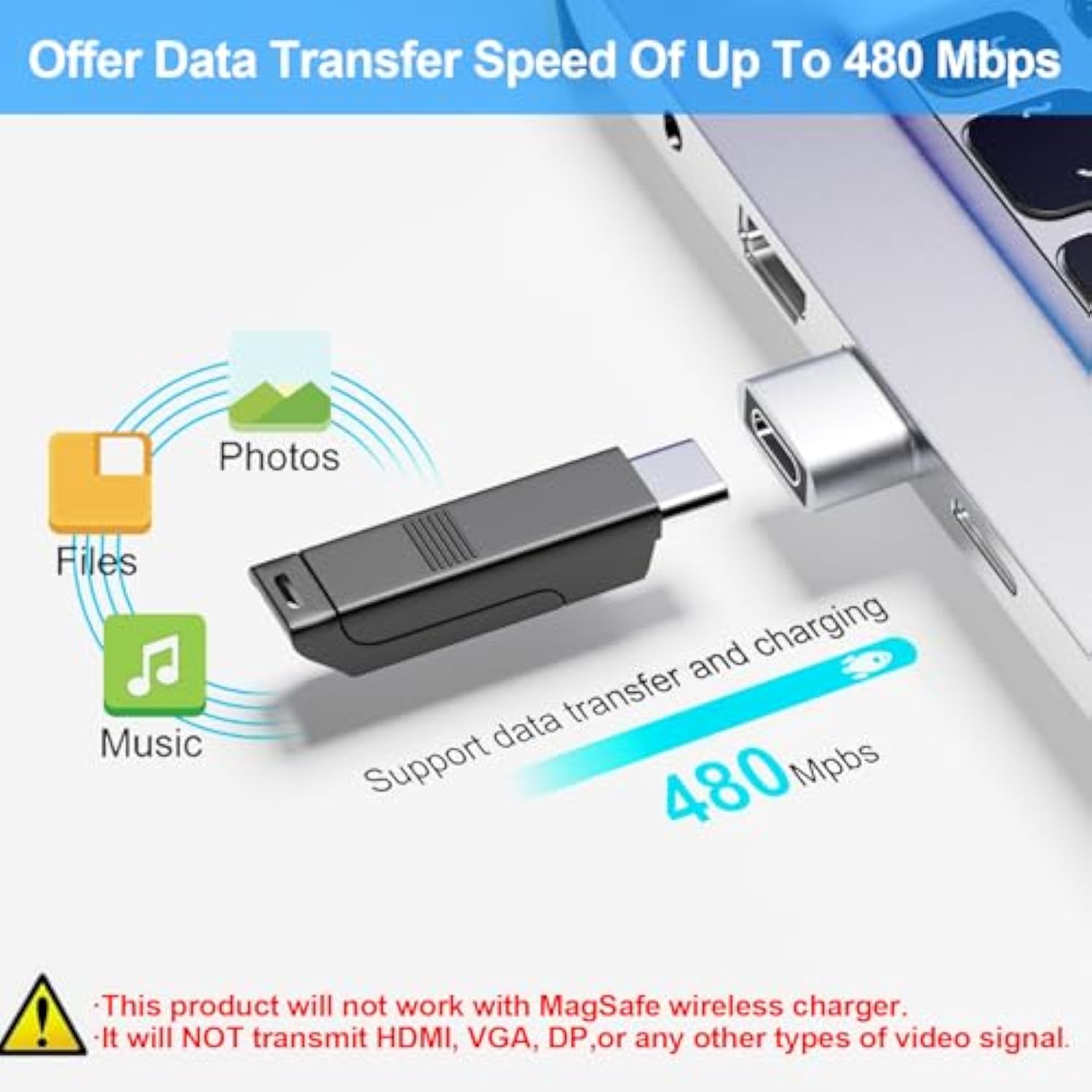 Usb To Usbc Adapter 10 Pack,Usbc Female To Usba Male Adapter,Usb Adapters,Type C Cable Converter For Iphone 15 14 13,Ipad,Apple Watch,Charger,Phones,Black