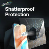 Screen Protector Compatible with Omron BP5100 - ClearTouch Anti-Glare ToughShield 9H (2-Pack), Anti-Glare 9H Tough Flexible Film Screen Protector
