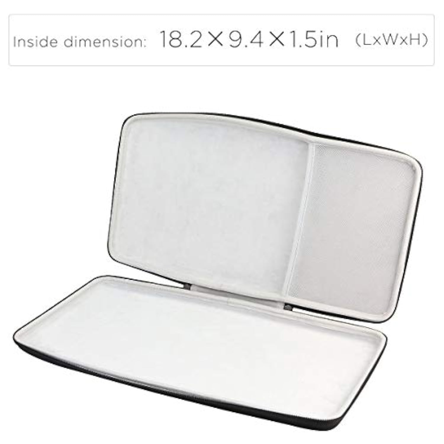 co2CREA Hard Travel Case Replacement for Logitech Ergo K860 Wireless Ergonomic