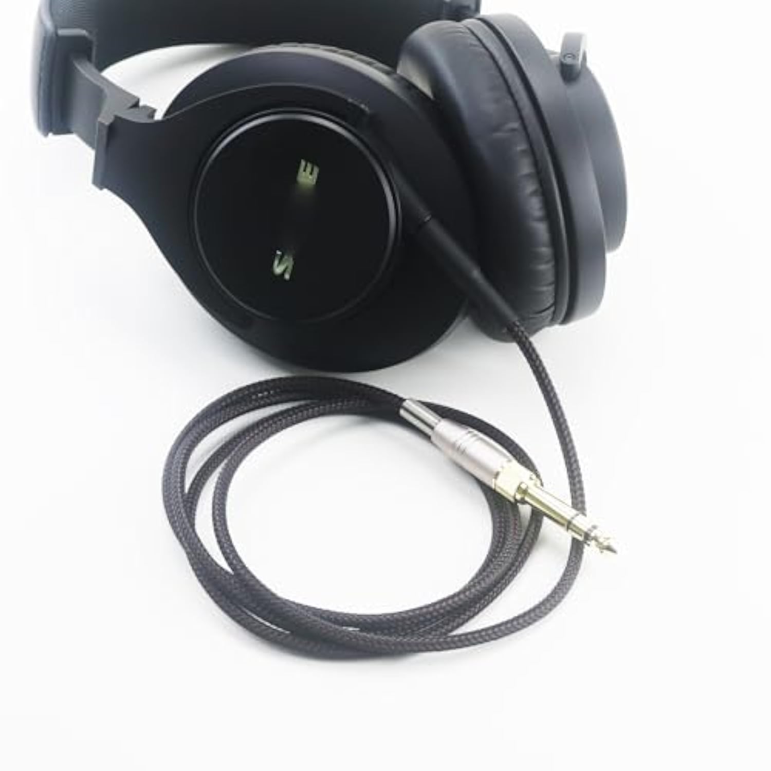 Replacement Cable For Shure Srh840 Srh940 Srh440 Srh750Dj Headphones Braided Wire Audio Upgrade Hifi Stereo Cord 150Cm/4.5Ft