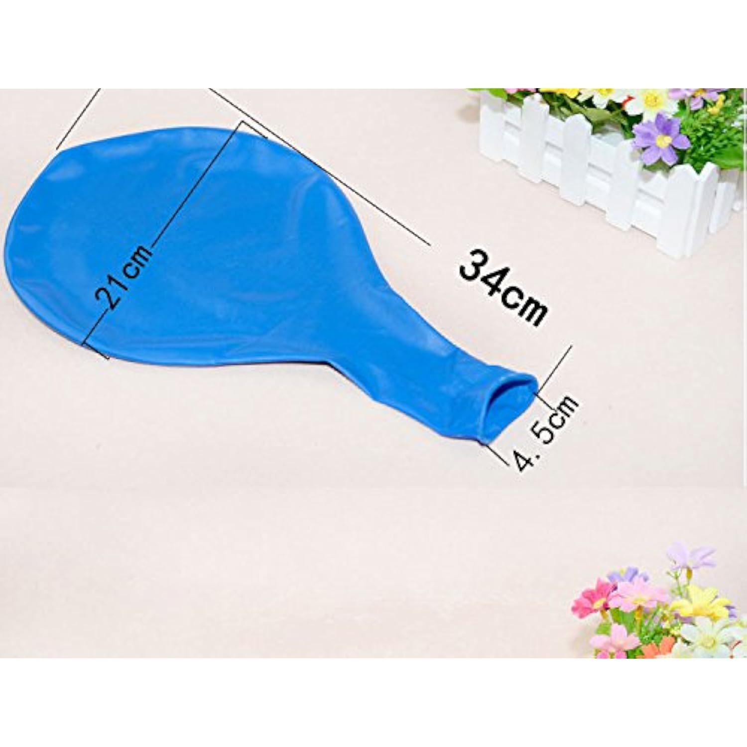 36" Large Latex Balloons - Assorted Colors - Party & Photo Decor (15pcs)