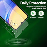2 Pack for Samsung Galaxy A16 5G / A16 4G Screen Protector, Tempered-Glass, Micro-curved Edges, Case Friendly, Bubble Free, HD Clear, Easy