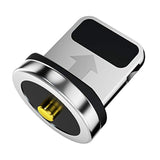 Magnetic Connector Tip Heads (5-Pack) Magnetic Adapter 360° Rotating Strong Magnetic Phone Cable Adapter For Lproduct Device