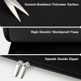 15 16 Inch Laptop Sleeve Protective Case Soft Cover Compatible With 15 Inch Macbook Pro A1707 A1990 (2016-2018) 16 Inch Macbook Pro M1 M2 M3 M4 (2024-2019), Black