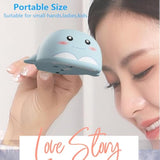 2.4G Wireless Cute Mouse, Dolphin Cartoon Animal Kawaii Mouse, Lightweight Soundless Mouse, Portable 3 Levels Dpi Mice With Usb Receiver, For Pc Laptop Computer(Blue)