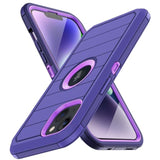 For Iphone 14 Case, Iphone 13 Case, [With Built-In Screen Protector] [Military Grade Drop Protection] Full Body Cover Shockproof Protective Phone Case For Apple Iphone 14/13