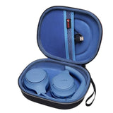 Hard Case For Bose Quietcomfort, Qc Ultra, Qc 45, Qc 35, Qc45 Se, Qc Se Wireless Noise Cancelling Headphones, Soundcore H30I On-Ear Headphones?Outer Black+Inner Blue?