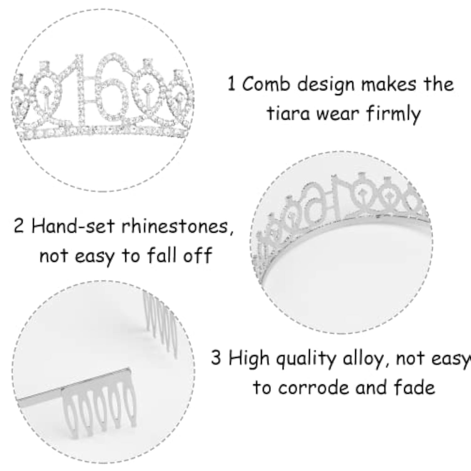 Sweet 16 Birthday Decorations Tiara and Sash Gifts for Girls Party Supplies