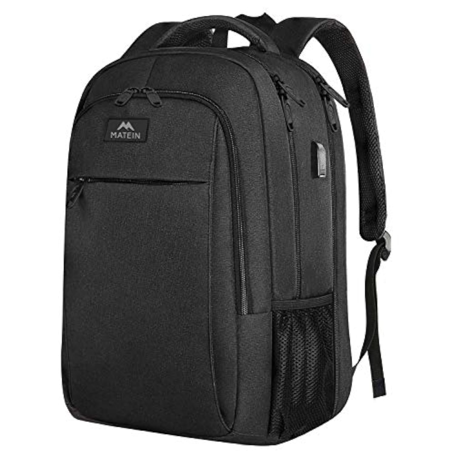 Extra Large Backpack, 17 Inch Travel Laptop Backpack With Usb Charging Port, Anti Theft Tsa Friendly Business Work College Computer Backpack For Men Women, Black