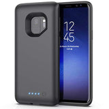 6000Mah Battery Case For Galaxy S9 - Portable Charger & Power Bank, 5.8 Inch, Black