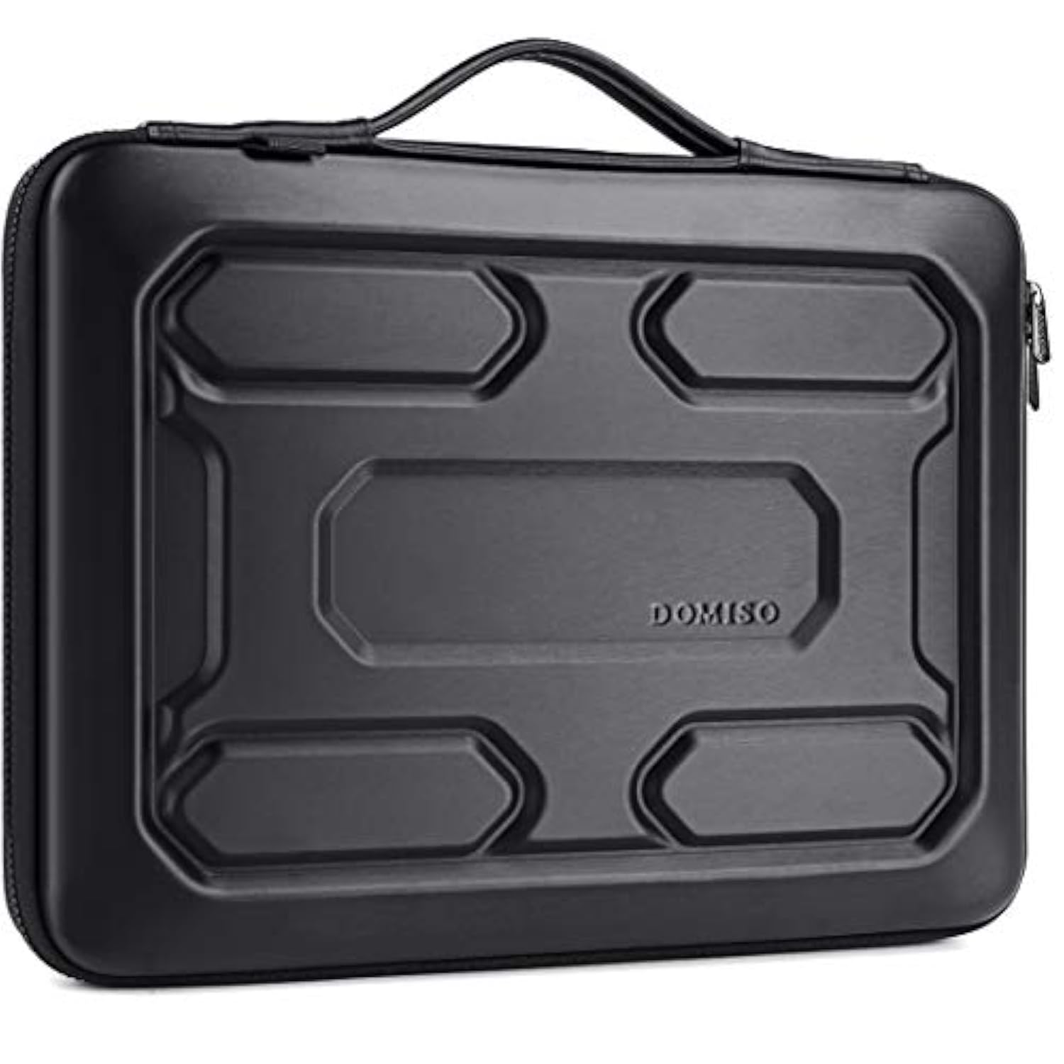 13.3 Inch Laptop Sleeve With Handle Shockproof Computer Bag Waterproof Eva Protective Carrying Case For 13-13.3 Inch Notebooks/13 Macbook Air/Macbook Pro Retina/Dell Xps 13/Samsung/Hp, Black