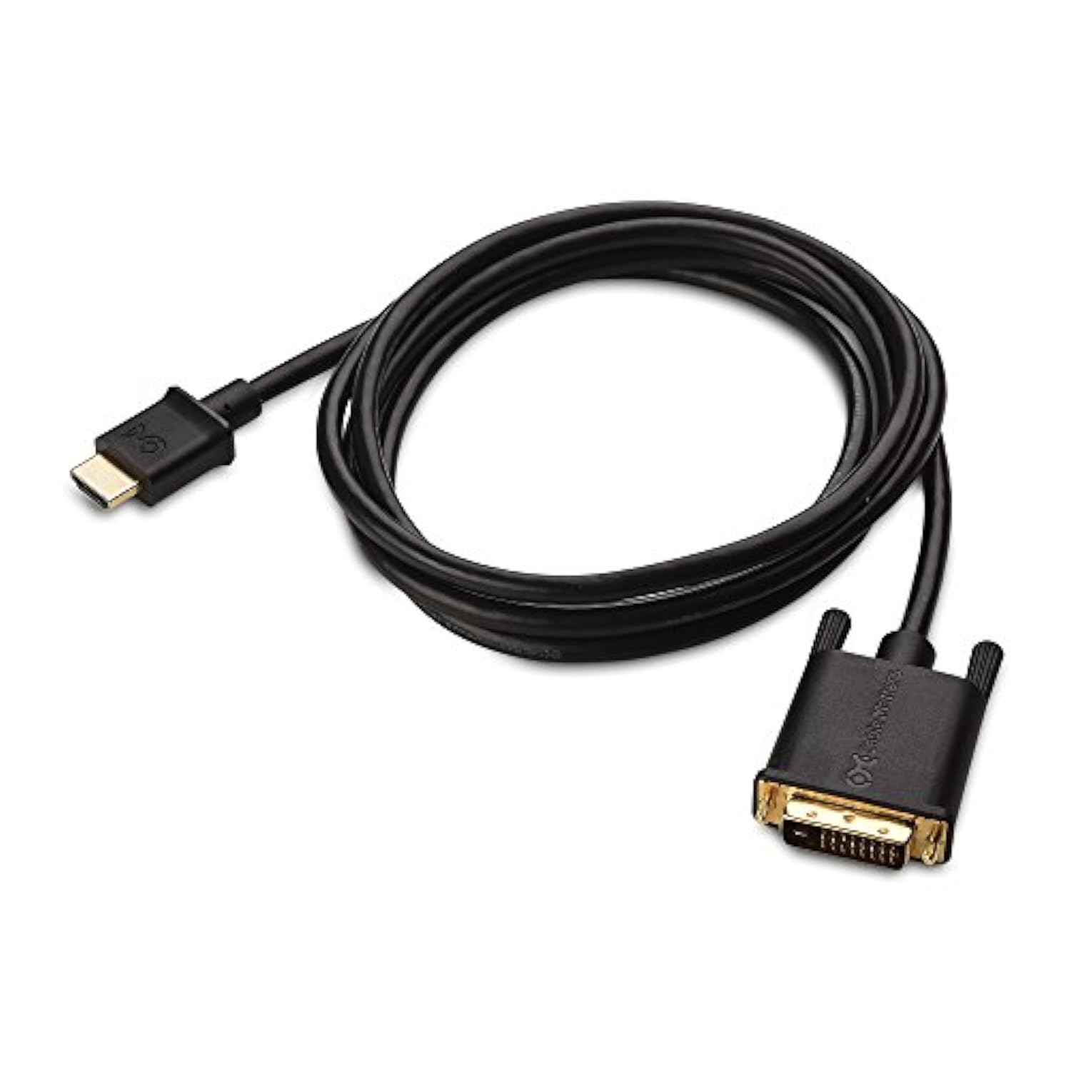 Cable Matters CL3 in-Wall Rated Bi-Directional HDMI to DVI Cable - 6ft, DVI to HDMI Cable, HDMI1.4 to DVI-D Dual Link Cord, Black