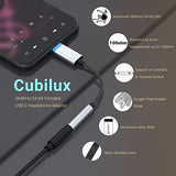 Usb C Audio Adapter With 384Khz/24-Bit Dac Compatible With Iphone 17/16/15, Iphone 17/16/15 Pro/Max, Ipad 10, Ipad Pro, Ipad Air 5/4, Ipad Mini 6, Google Pixel 8/7/6 Pro 7A/6A 6 5Xl More