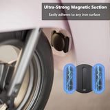 Car Gps Tracking Device For Vehicles, 1Pcs Real Time Gps Tracker For Car Work With Find My (Ios Only), No Monthly Fee Gps Tracker (White Tracker, White Magnetic Case)