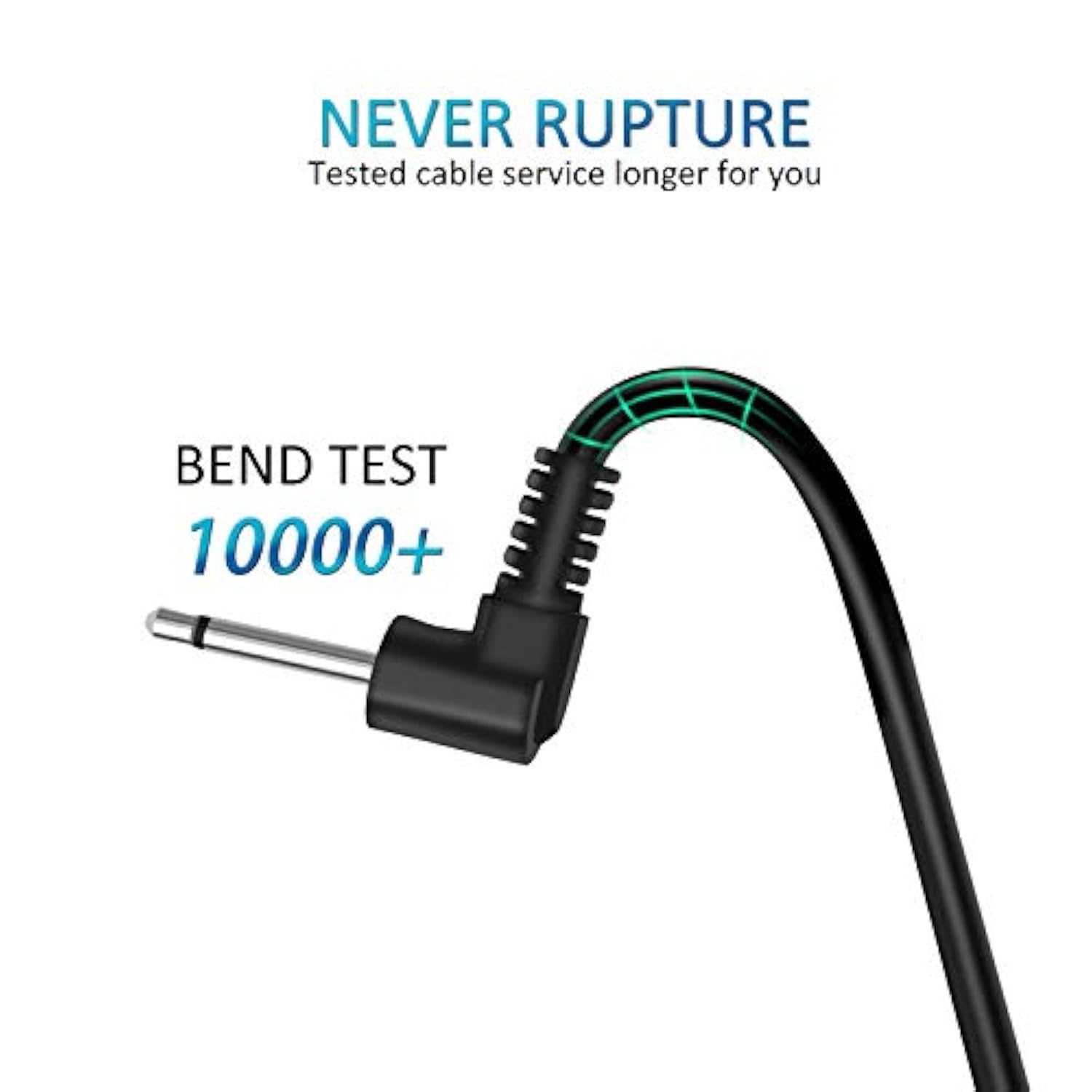 2.7Ft Dc Charger Fast Dc Charging Cable Usb To Dc 2.5Mm Replacement Charger Co