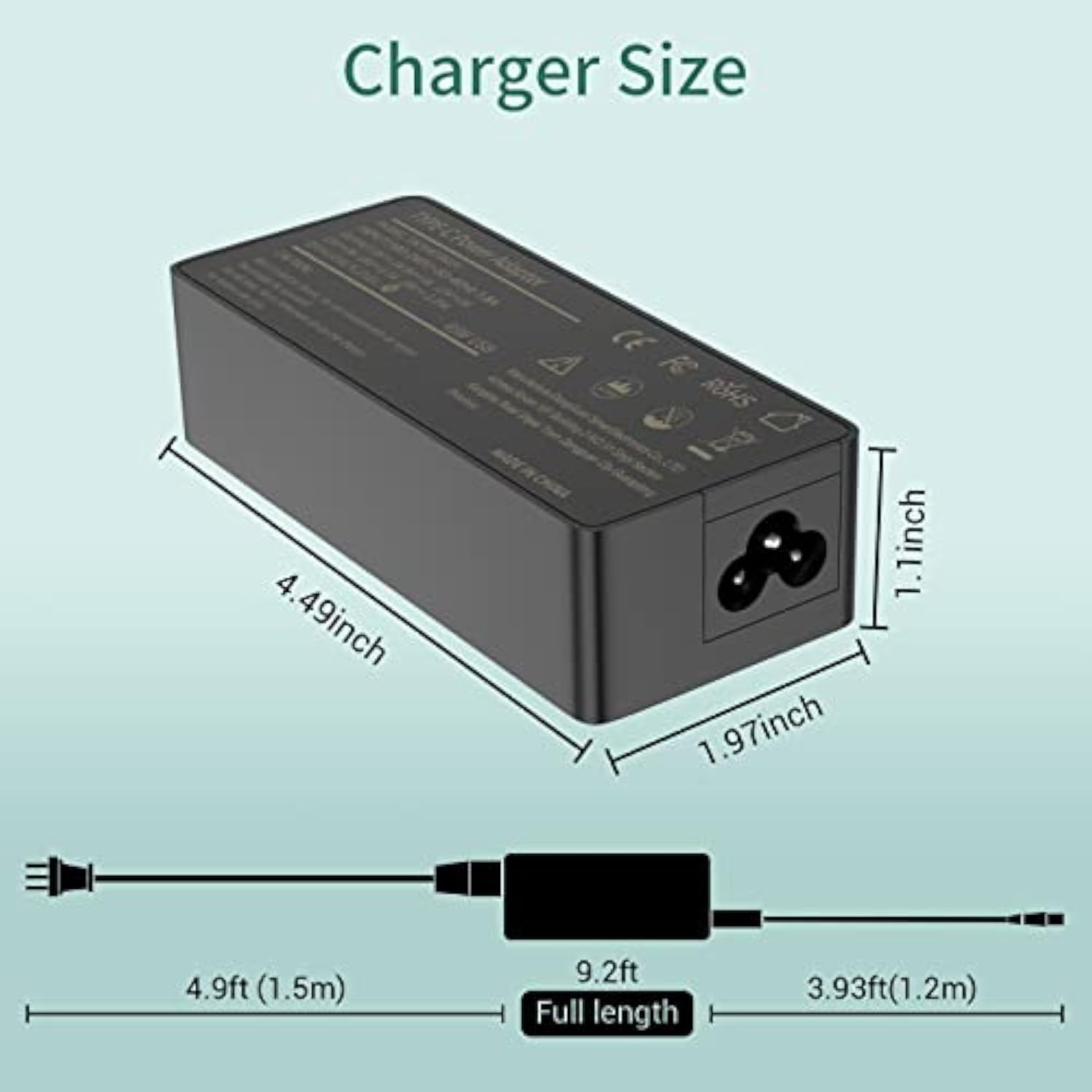 Chromebook Charger - 45W 65W Usb C Laptop Charger, Fast Charging For Lenovo Hp