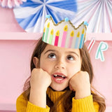 Customizable Felt Party Crown For Kids, Toddlers, Adults, Baby Girls - Photo Prop, Birthday Tradition
