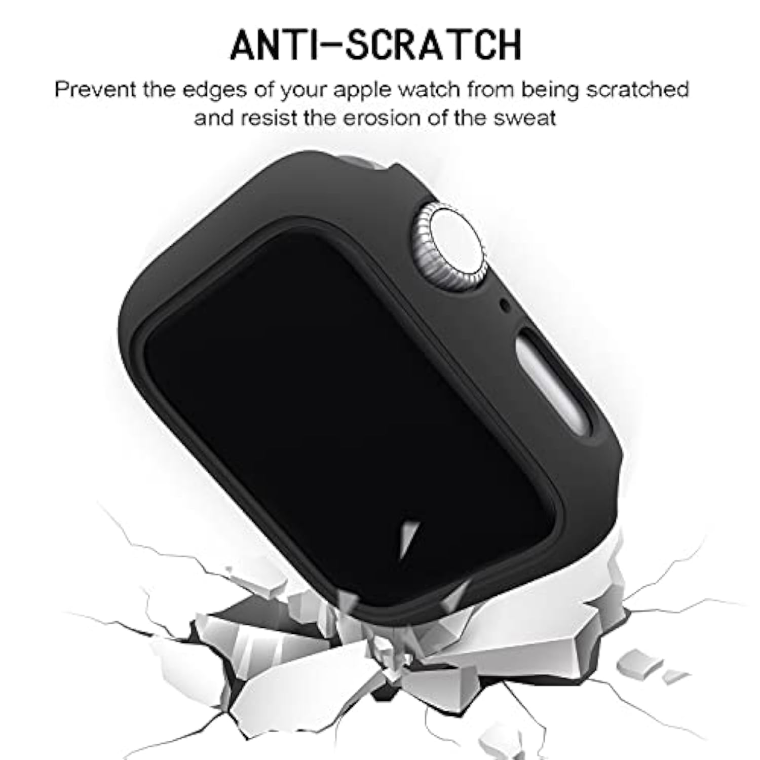 4 Pack Hard Pc Bumper Case Compatible With Apple Watch Se (2Nd Gen) Series 6 Series 5 Series 4 40Mm Without Screen Protector, Scratch Resistant Protective Frame Edge Cover For Iwatch 40Mm