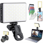 Phone Light, Selfie Light For Iphone/Camera, 3000Mah Rechargeable, 3 Lighting Modes, Clip-On For Photography/Tiktok/Vlog/Video