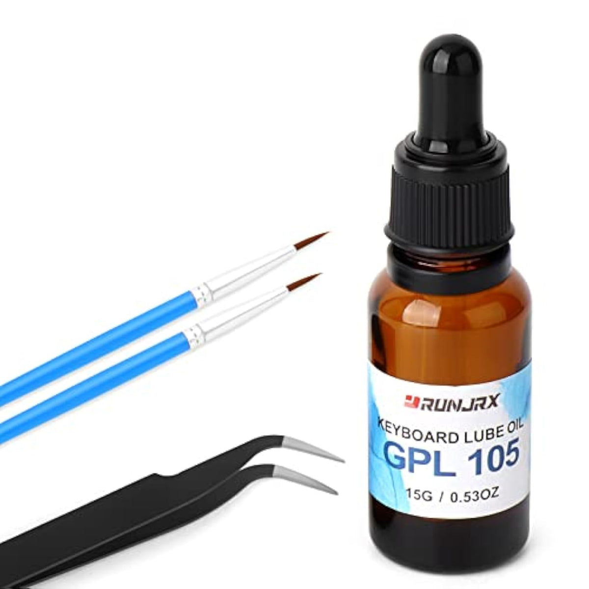 Runjrx Keyboard Switch Lube Grease Jrx 205 0.53Oz And Jrx 105 0.53Oz For Mecha