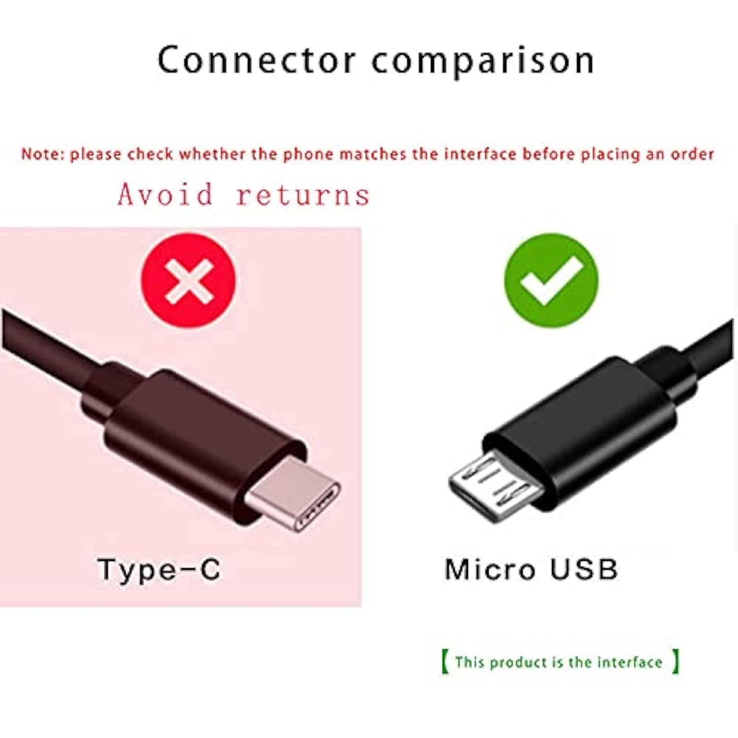 Micro Usb Keyboard Charger Charging Cable Cord Compatible For Keyboard Cover,