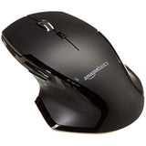 Full Size Ergonomic Wireless Mouse With Fast Scrolling, Compatible With Pc, Mac, Laptop - Black