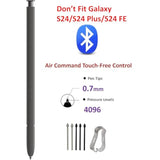 Galaxy S24 Ultra S Pen Replacement with Bluetooth 4096 Pressure Sensor Black
