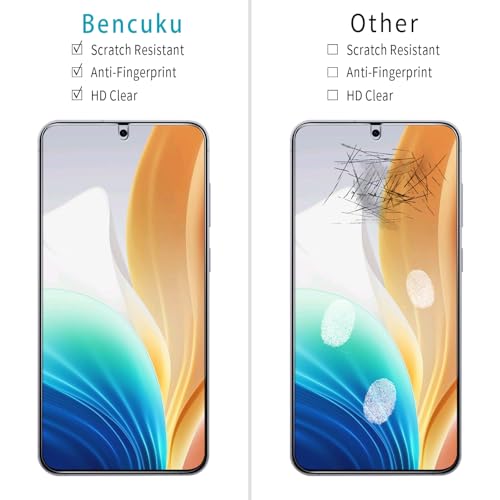(2 Pack) Designed for  Galaxy S26 Tempered Glass Screen Protector, Support Fingerprint Unlock, Anti Scratch, Bubble Free